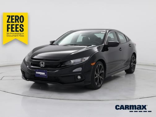 Black 2020 Honda Civic Sport