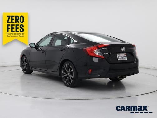 Black 2020 Honda Civic Sport