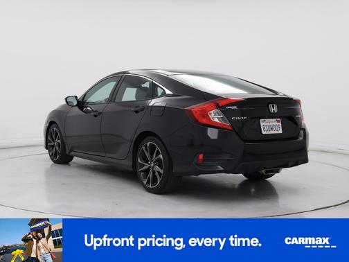 Black 2020 Honda Civic Sport
