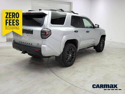 Silver 2025 Toyota 4Runner Hybrid Platinum