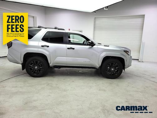 Silver 2025 Toyota 4Runner Hybrid Platinum