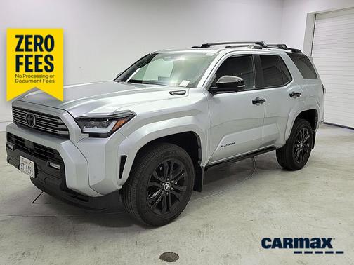 Silver 2025 Toyota 4Runner Hybrid Platinum