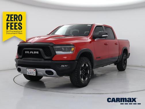 Red 2020 RAM 1500 Rebel
