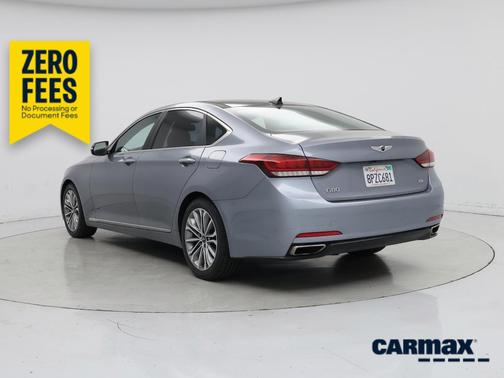 Blue 2017 Genesis G80