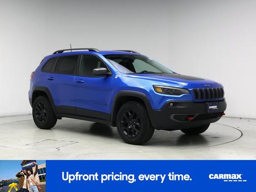 Blue 2020 Jeep Cherokee Trailhawk