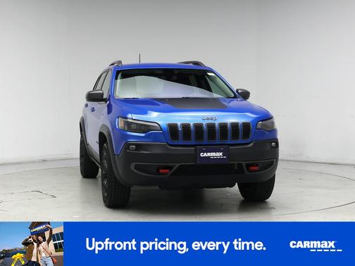 Blue 2020 Jeep Cherokee Trailhawk