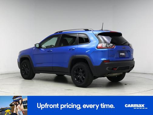 Blue 2020 Jeep Cherokee Trailhawk
