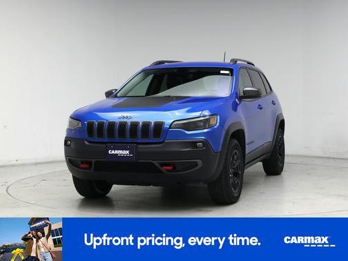 Blue 2020 Jeep Cherokee Trailhawk