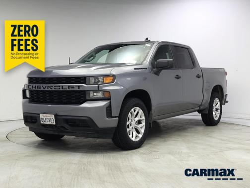 Gray 2021 Chevrolet Silverado 1500 Custom