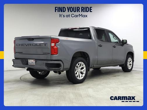 Gray 2021 Chevrolet Silverado 1500 Custom