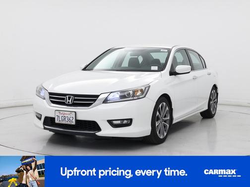 White 2015 Honda Accord Sport