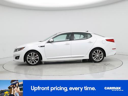White 2015 Kia Optima SXL