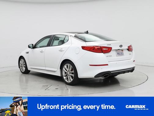White 2015 Kia Optima SXL