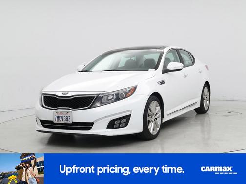 White 2015 Kia Optima SXL