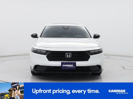White 2023 Honda Accord Hybrid Sport-L