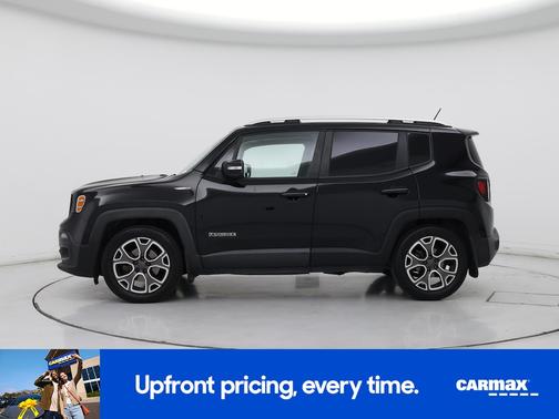 Black 2015 Jeep Renegade Limited