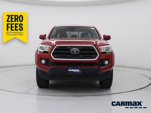 Red 2018 Toyota Tacoma SR5