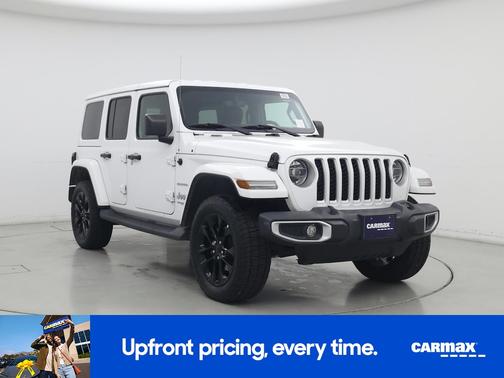White 2021 Jeep Wrangler Unlimited 4xe Unlimited Sahara