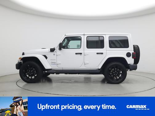 White 2021 Jeep Wrangler Unlimited 4xe Unlimited Sahara