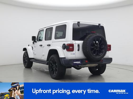 White 2021 Jeep Wrangler Unlimited 4xe Unlimited Sahara