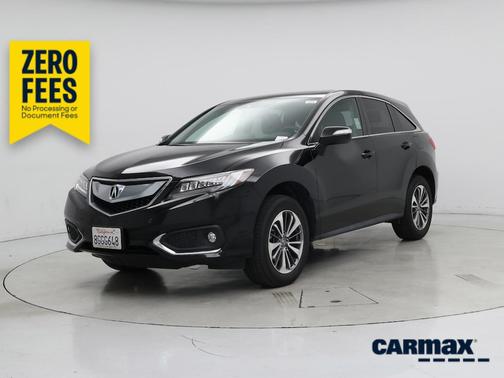 Black 2018 Acura RDX