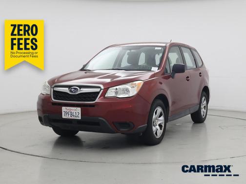 Red 2014 Subaru Forester 2.5I