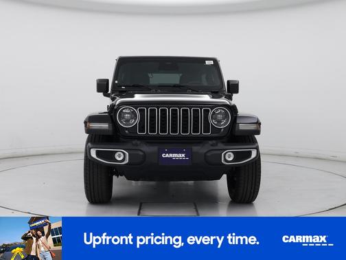 Black 2025 Jeep Wrangler 4xe Sahara