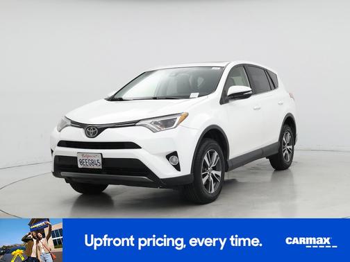 White 2018 Toyota RAV4 XLE