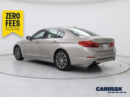 White 2019 BMW 530 I
