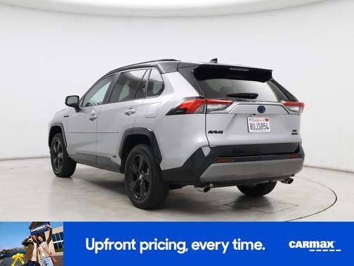Silver 2021 Toyota RAV4 Hybrid XSE