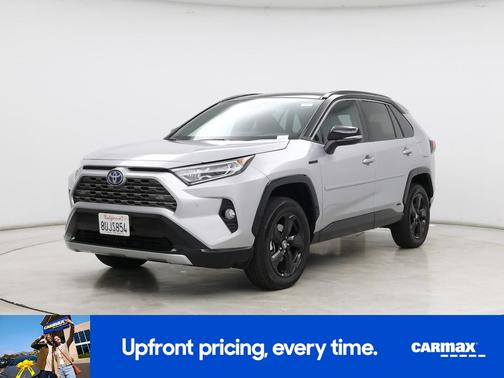 Silver 2021 Toyota RAV4 Hybrid XSE