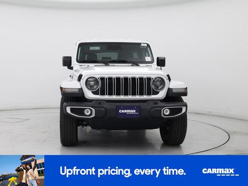 White 2025 Jeep Wrangler 4xe Sahara