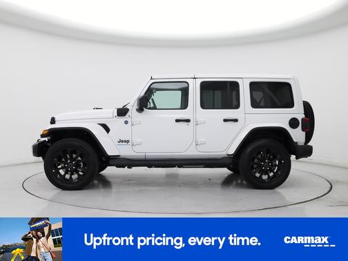 White 2025 Jeep Wrangler 4xe Sahara