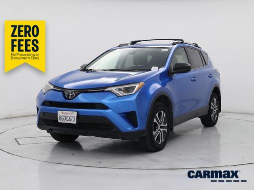 Blue 2018 Toyota RAV4 LE