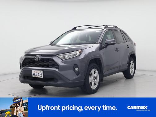 Gray 2019 Toyota RAV4 XLE