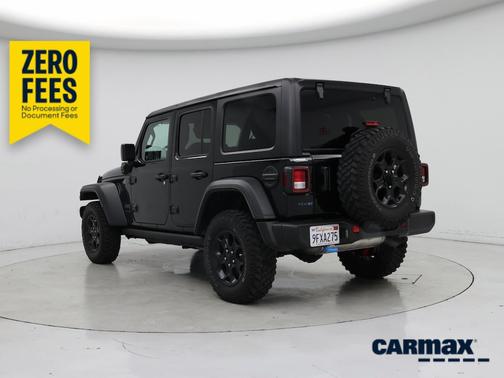 Black 2023 Jeep Wrangler 4xe Willy's