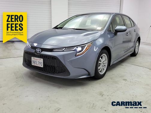 Blue 2022 Toyota Corolla Hybrid LE