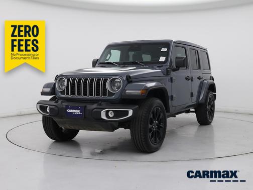Gray 2025 Jeep Wrangler 4xe Sahara