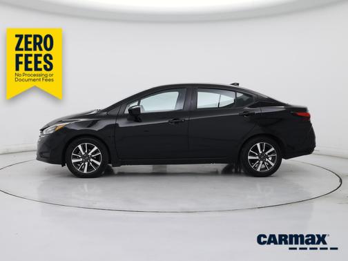 Black 2025 Nissan Versa SV