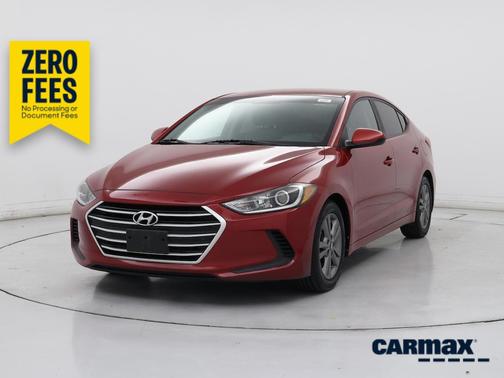 Red 2018 Hyundai ELANTRA SEL