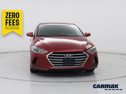 Red 2018 Hyundai ELANTRA SEL