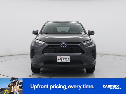 Gray 2022 Toyota RAV4 Hybrid XLE