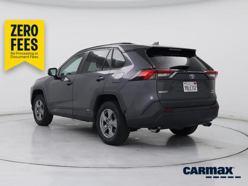 Gray 2022 Toyota RAV4 Hybrid XLE