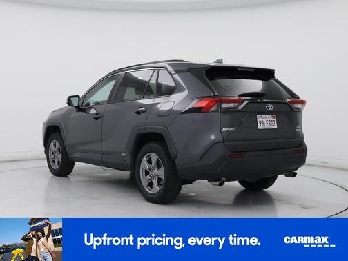 Gray 2022 Toyota RAV4 Hybrid XLE