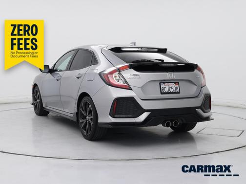 Gray 2018 Honda Civic Sport