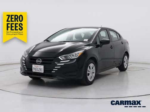 Black 2024 Nissan Versa S