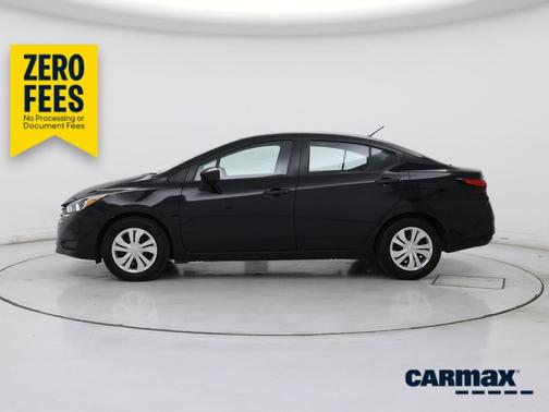 Black 2024 Nissan Versa S