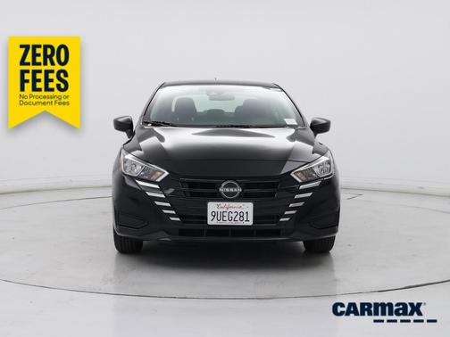 Black 2024 Nissan Versa S