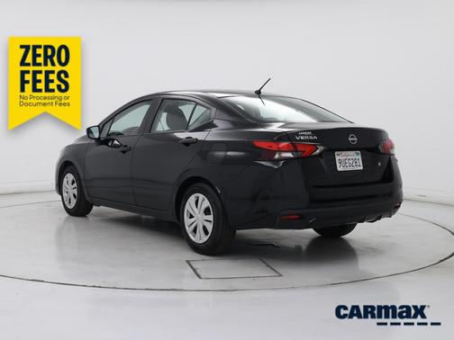 Black 2024 Nissan Versa S
