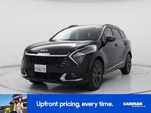 Black 2023 Kia Sportage Hybrid SX Prestige